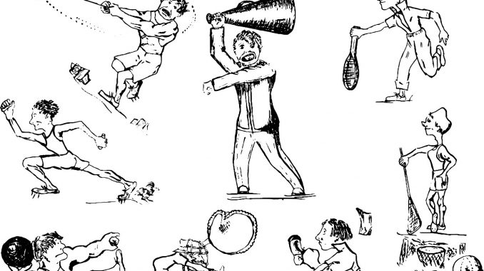 sportfest vintage-1636327_1920